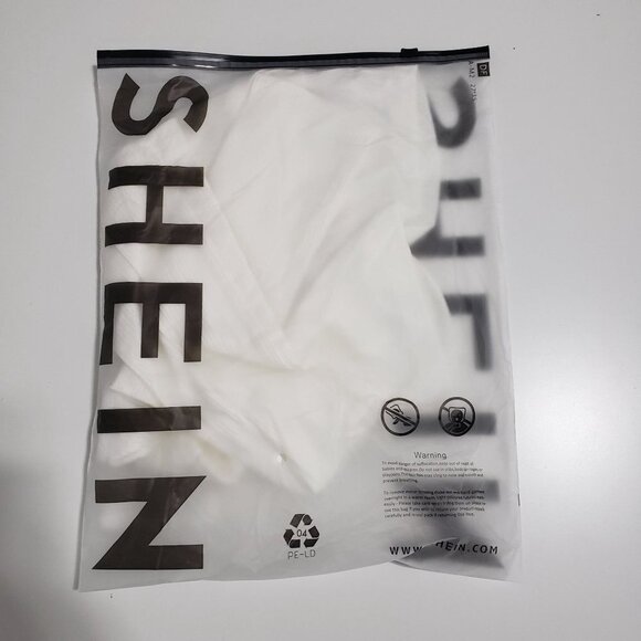 New SHEIN Qutie Ruched Detail Bardot Crop Top‎ in White - Size XS - Picture 5 of 5